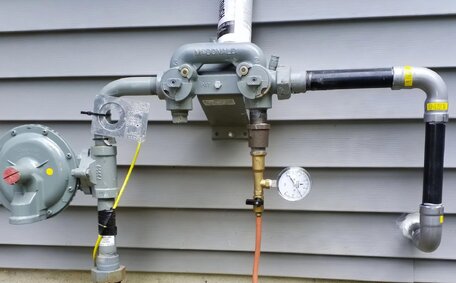 Pressure Test Gas Line Check Leaks